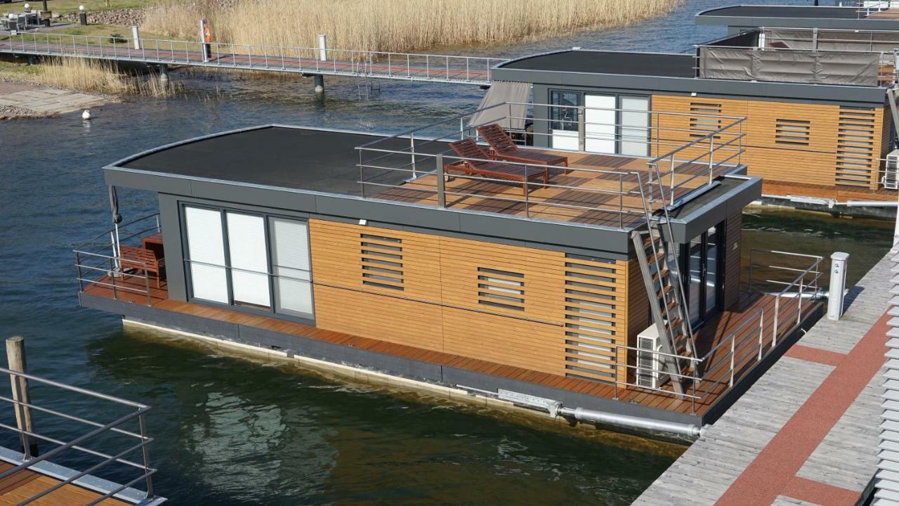 Hotel Hausboot Harmonie Bitterfeld-Wolfen Exterior foto